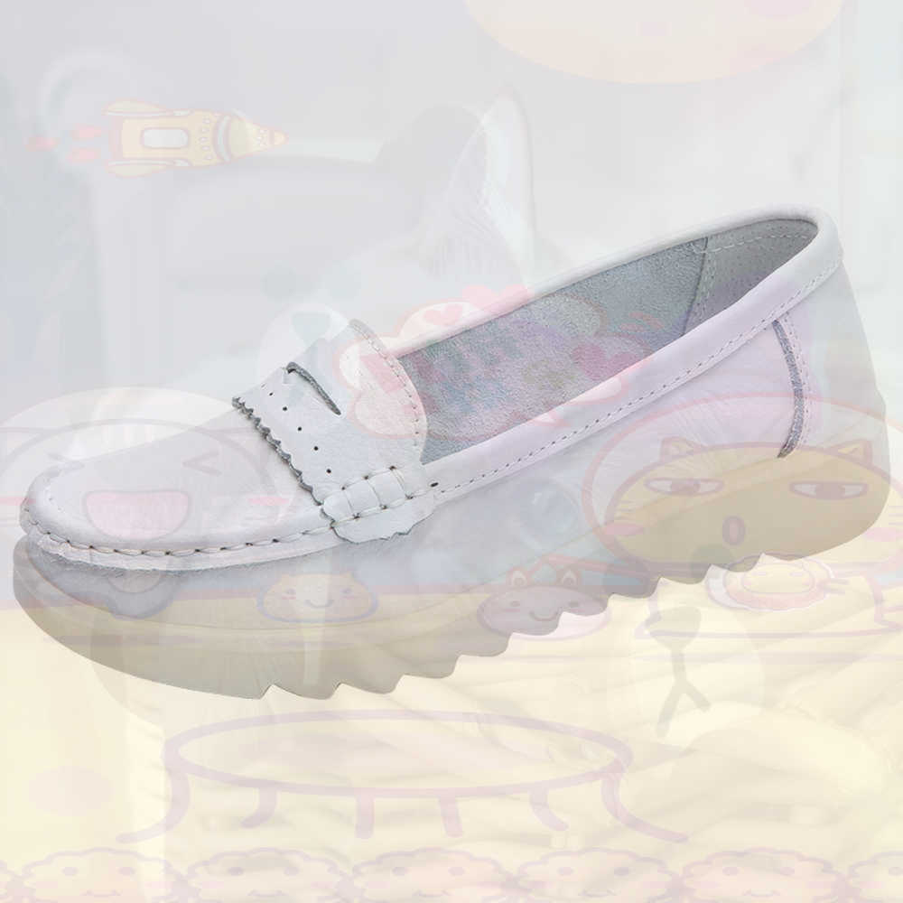 Women Formal Upper Wear - Mocassin conduite baskets pour adolescents skateboard