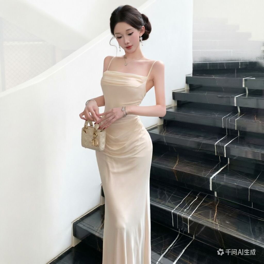 Formal Wear For Women Xl - Robe de soirée élégante en maille