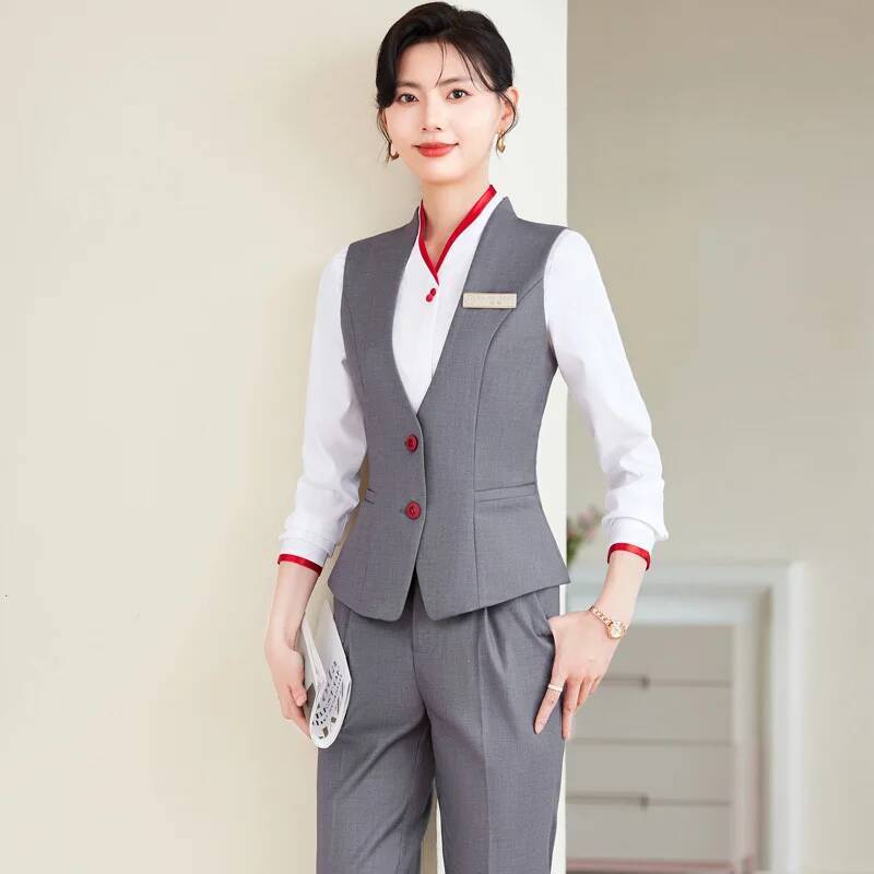 Women Formal Wear For Plus Size - Taille plus 5XL costumes pantalons formels