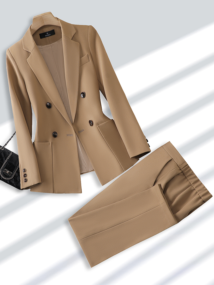 Women Formal Wear Blazer Set - Blazer et pantalon formel pour femme,