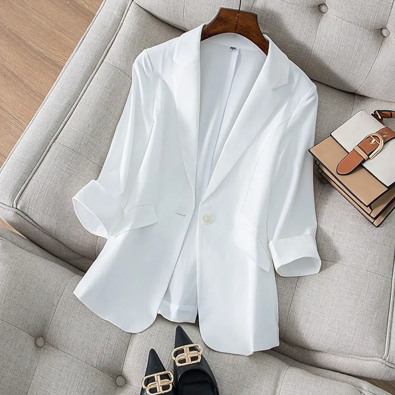 Women Formal Wear For Plus Size - Veste coupe couvertes imbibée de diamants