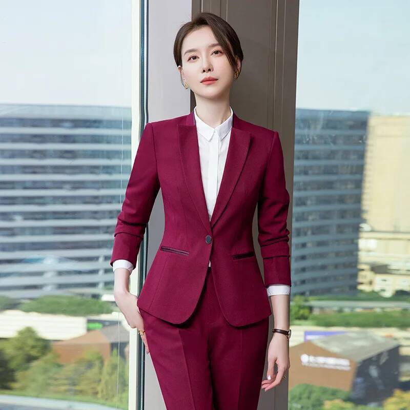 Women Formal Wear For Interview - Dames bureau vêtements de travail costumes