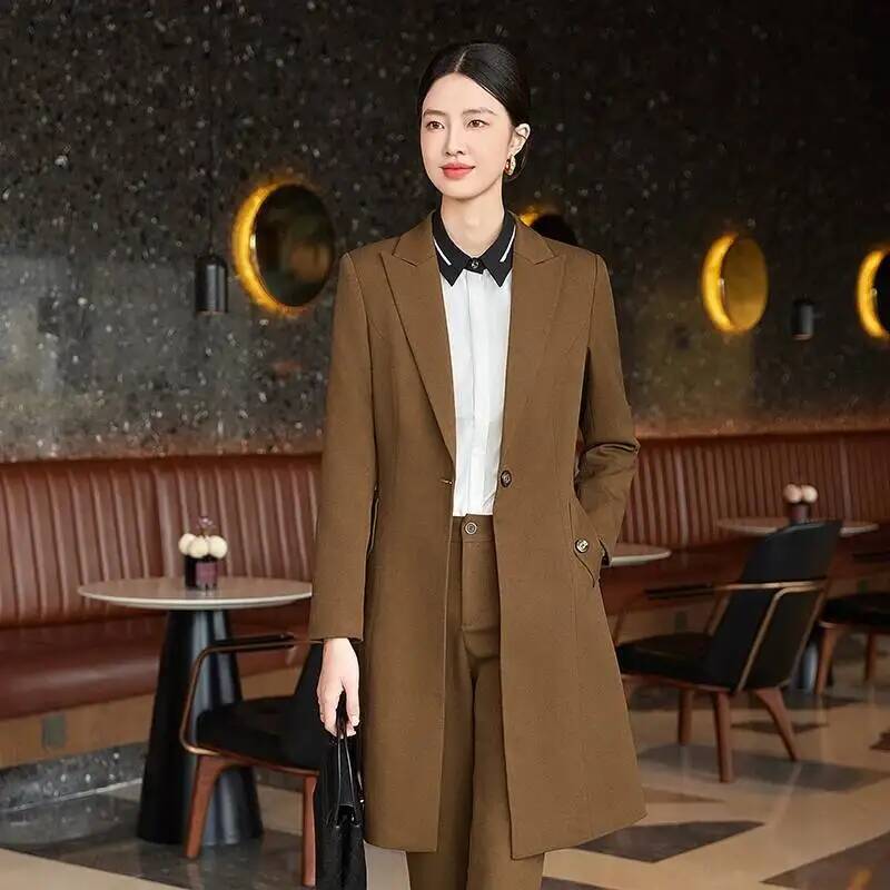 Women Formal Wear For Interview - Tissu de haute qualité automne hiver