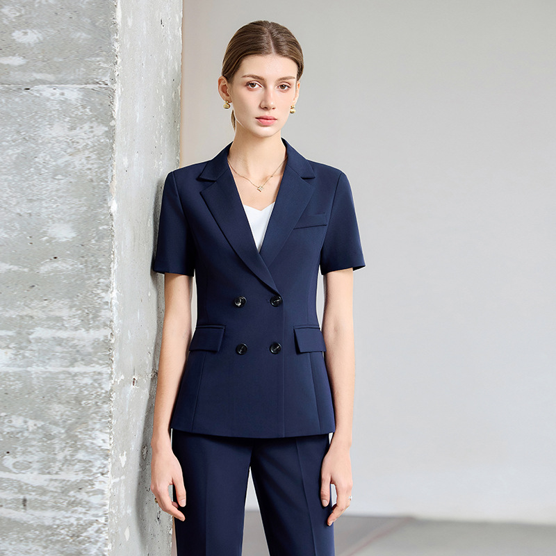 Costume d'été fin à manches co - Women Formal Wear For Interview avis et prix