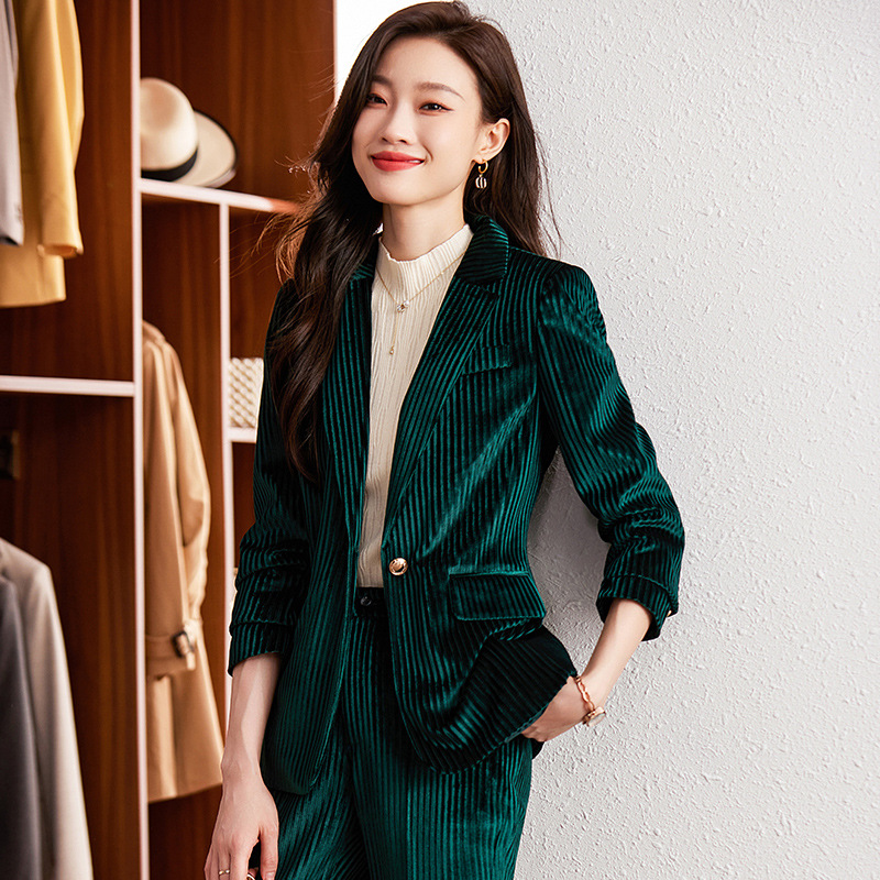 Blazer en velours pour femme,  - High End Women'S Formal Wear avis et prix