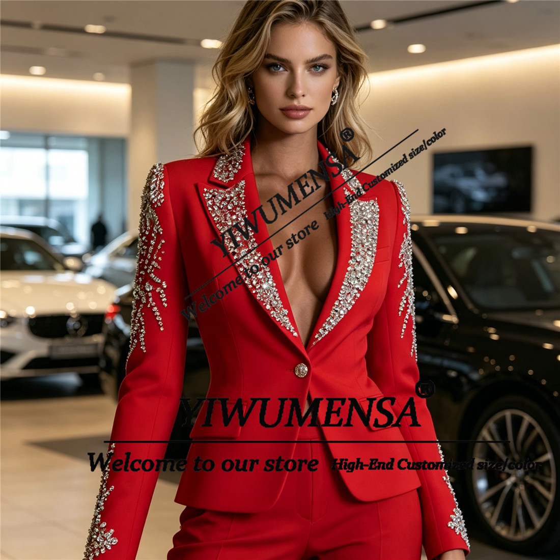Costumes de luxe pour femmes,  - Blazer Set Women Formal avis et prix