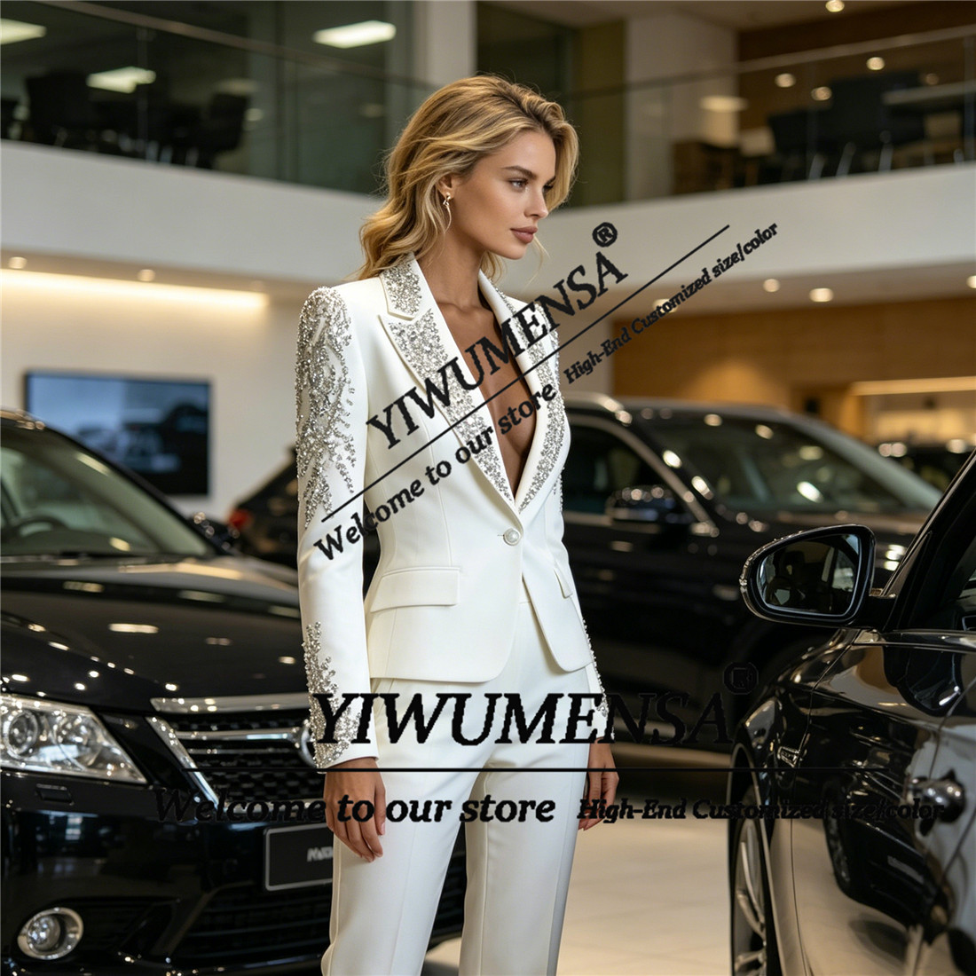 Costumes de luxe pour femmes,  - Blazer Set Women Formal avis et prix