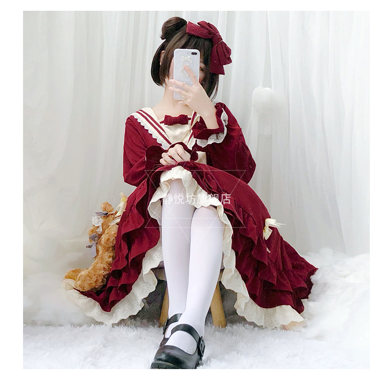 Robe princesse lolita pour fil - Victorian Women'S Formal Wear avis et prix