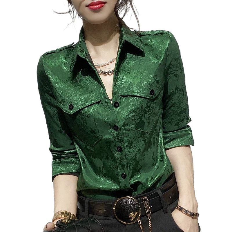 Chemisier à manches longues po - Formal Wear For Women Xl avis et prix