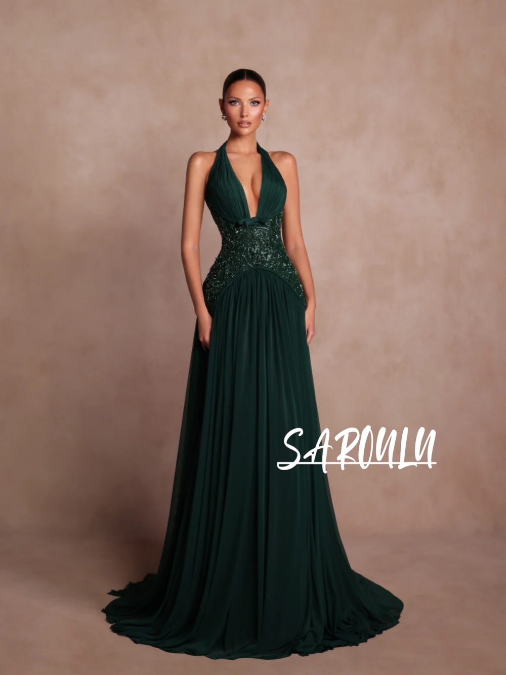 Robe de soirée vert grande tai - Women Formal Wear For Plus Size avis et prix