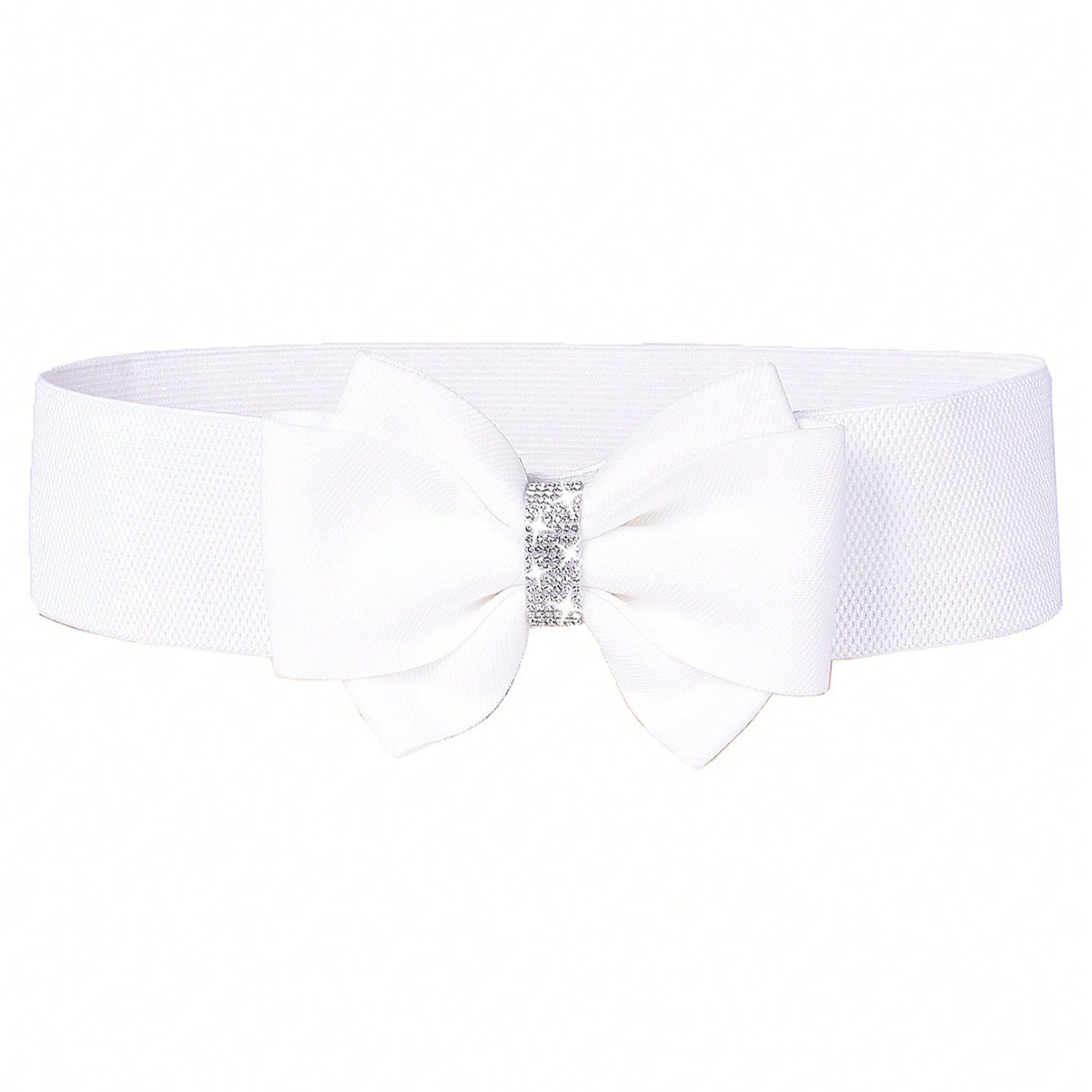 Ceinture blanche à nœud large  - Formal Wear For Women Xl avis et prix