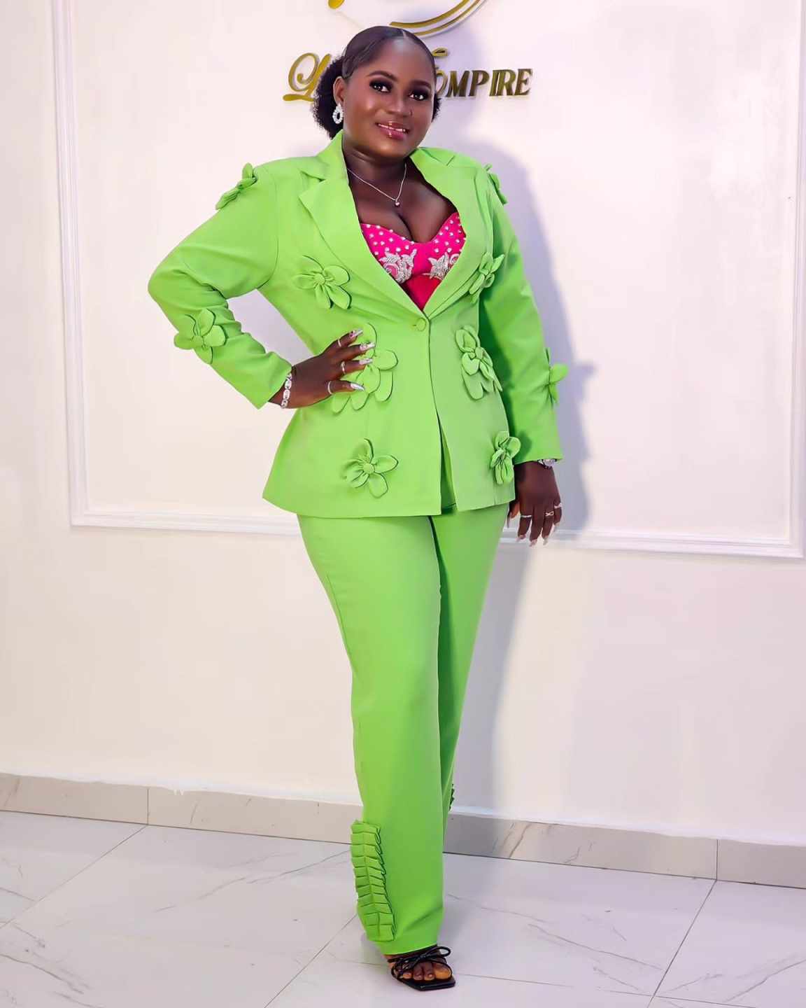 Grande taille vert femmes Blaz - Women Formal Wear For Plus Size avis et prix