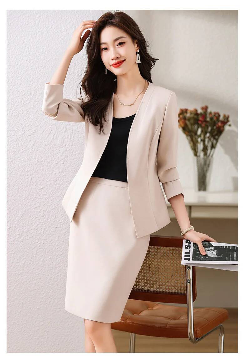 Costumes d'affaires formels po - Women Formal Wear Blazer Set avis et prix
