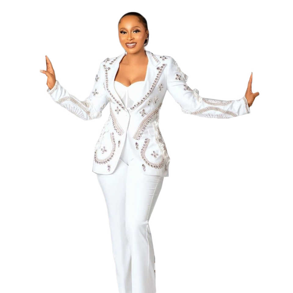 Costumes pantalons de luxe pou - Women Formal Wear For Plus Size avis et prix