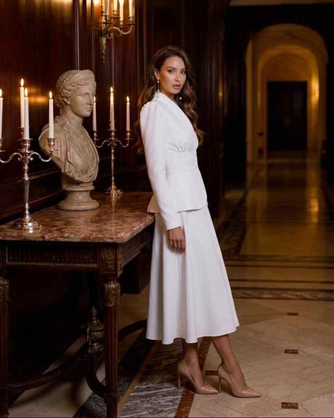 Ensemble tailleur élégant deux - Women Formal Wear Blazer Set avis et prix