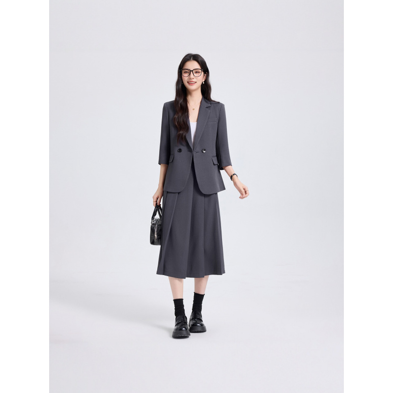 Ensemble tailleur bleu marine  - Women Formal Wear For Interview avis et prix