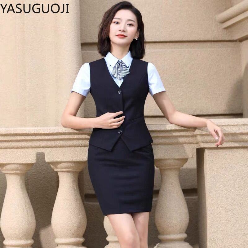 YASUGUOJI-Vêtements de travail - Women Formal Wear For Plus Size avis et prix