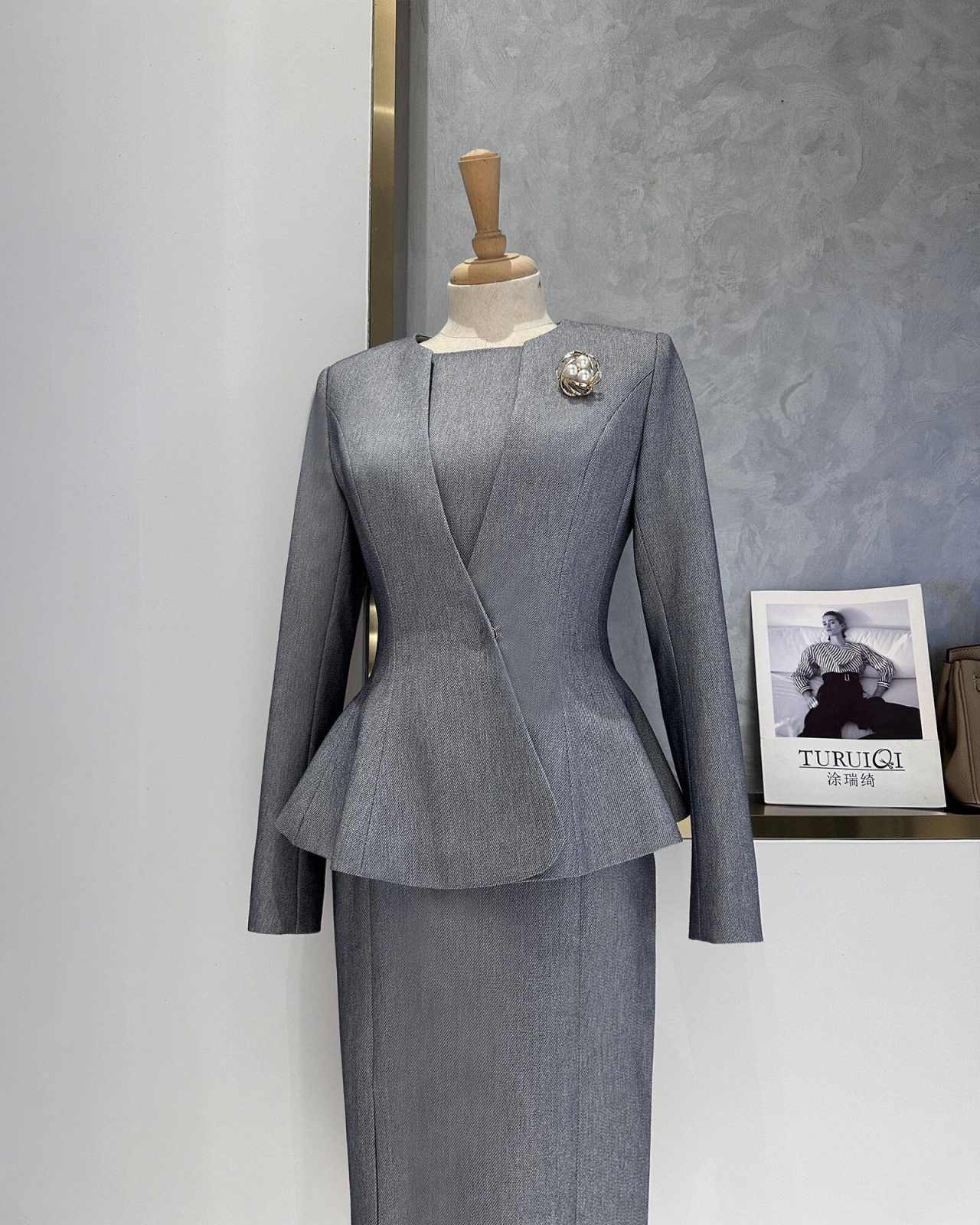 Ensemble de costume élégant po - Women Formal Wear For Conference avis et prix